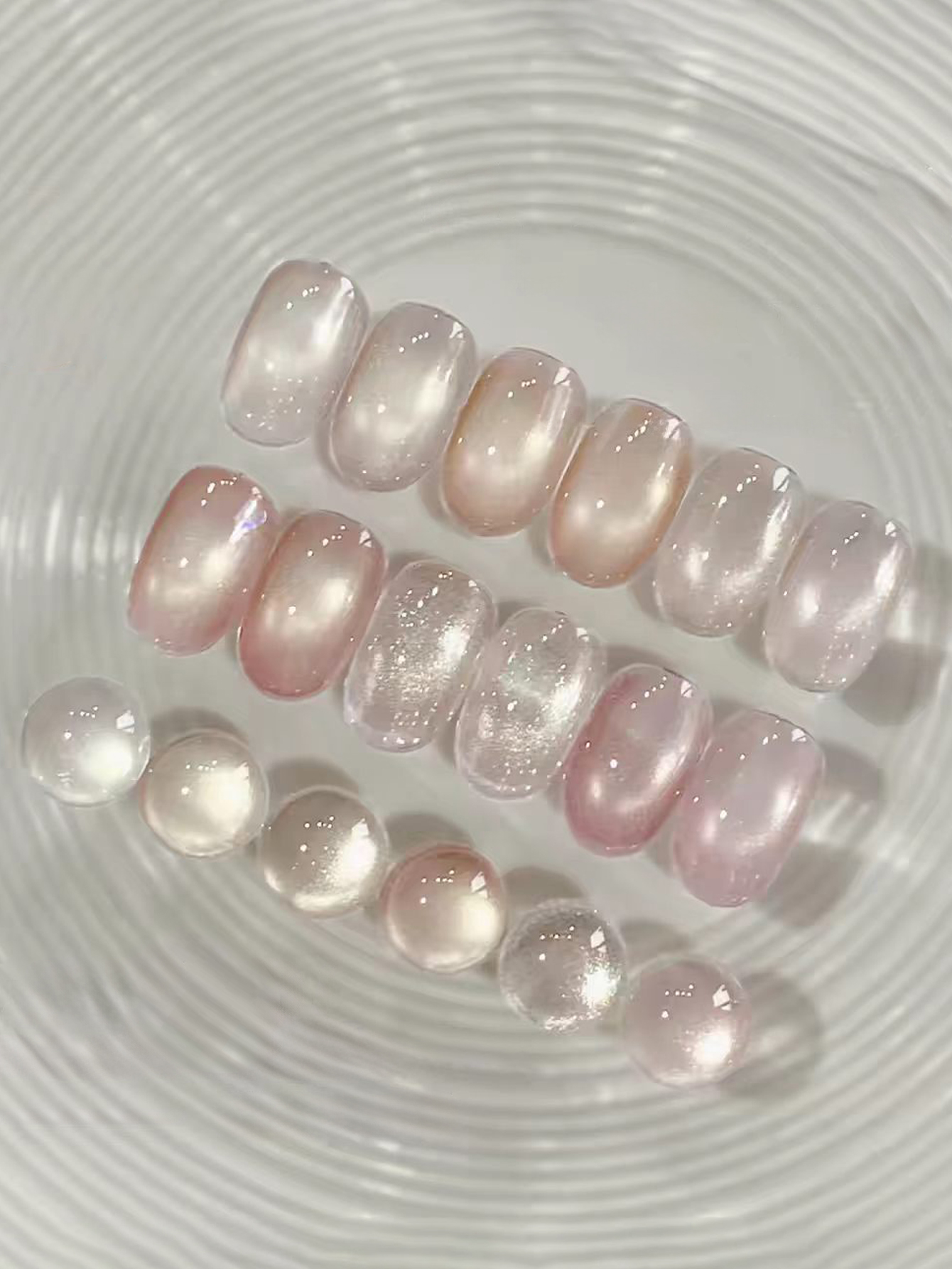 1-6pcs 12ml Icy Pink Cat Eye G - Nail Art Pink Cat Eye avis et prix