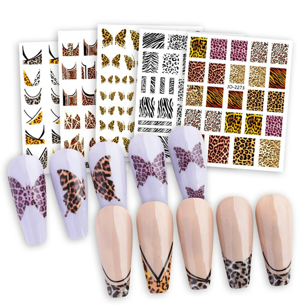 Leopard Print Series Nail Art  - Nail Art Zebra Design avis et prix