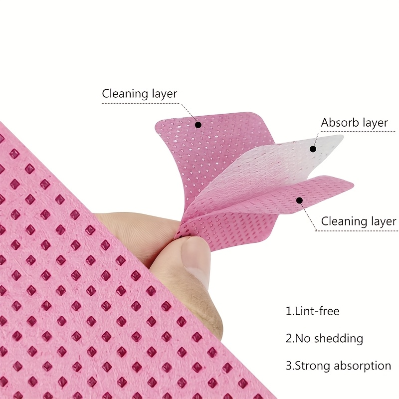 50/100/200pcs Lint-Free Nail W - Nail Art Extension avis et prix