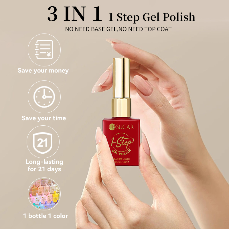 UR SUGAR 15ml 1 Step Gel Polis - Nail Art One Stroke avis et prix